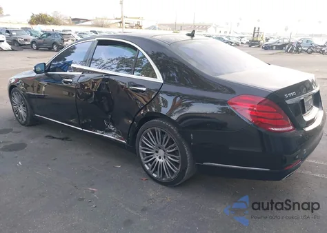 2016 Mercedes-Benz S 550 from USA, damaged, VIN WDDUG8CB9GA266832